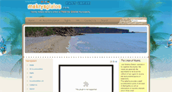 Desktop Screenshot of makrysgialos.com